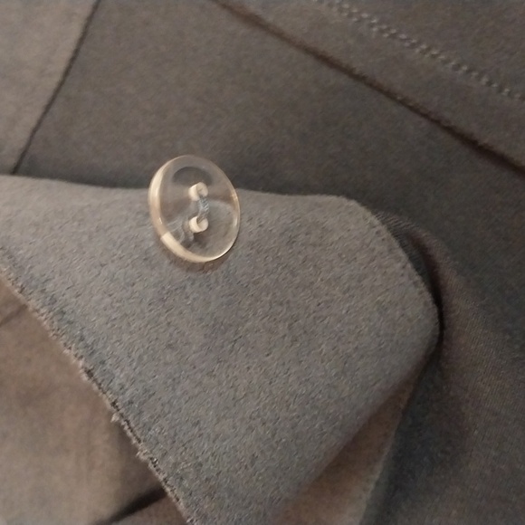 1ST STATE BRAND CONTEMPORARY FAUX  SUEDE A LINE WRAP AROUND skirt large - Picture 12 of 13